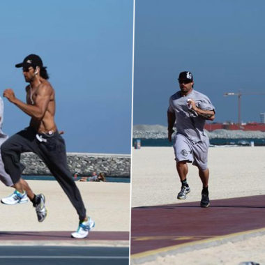 Shirtless Hrithik Roshan runs on beach